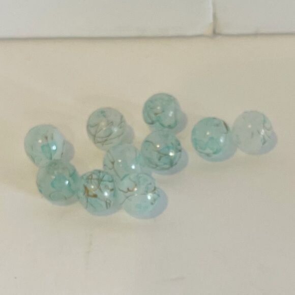 Lot Of 9 Assorted Blue Themed Beads 228 Pcs For Jewelry Making Crafting Projects - Picture 11 of 16